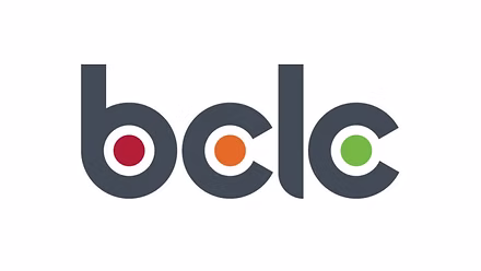 Logo with the lowercase letters "bclc" in bold dark grey. Each letter contains a colored dot: red in "b," orange in "l," and green in the final "c," all on a white background.